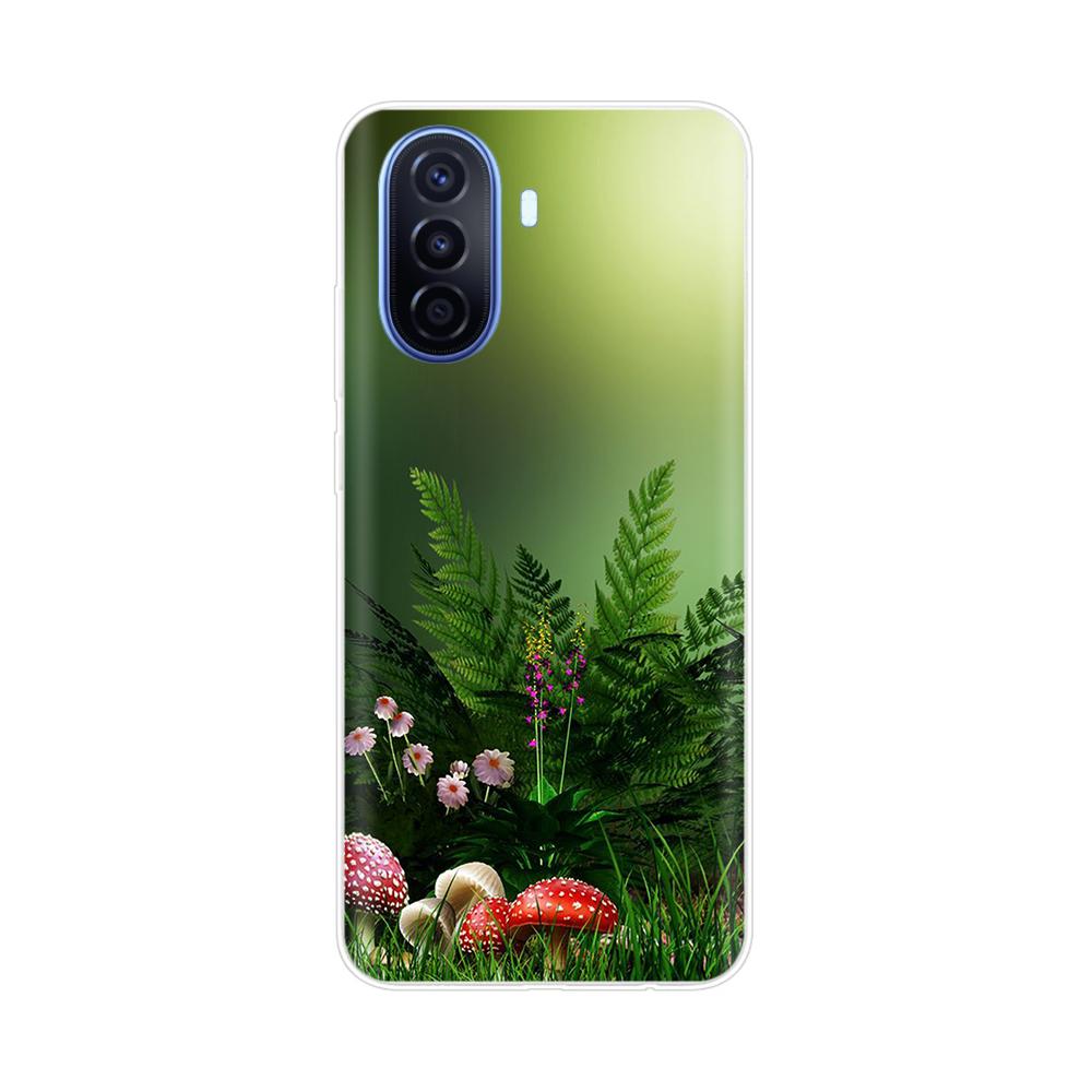 New Fashion Flower Cover For Huawei Nova Y70 Plus Case Soft Slim Phone Cases For Huawei Nova Y70 Y 70 NovaY70 Back Cover Bumper