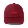 Nové Unisex Jaro léto DAMN Klobouky Vyšívaný Earth Dad Hat Hip Hop kšiltovka Kendrick lamar Rapper Snapback klobouky Baseballová čepice