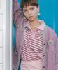 MOONSUN Mj S2 01 M.C Unisex, Stripe Pk Shirt / Pink
