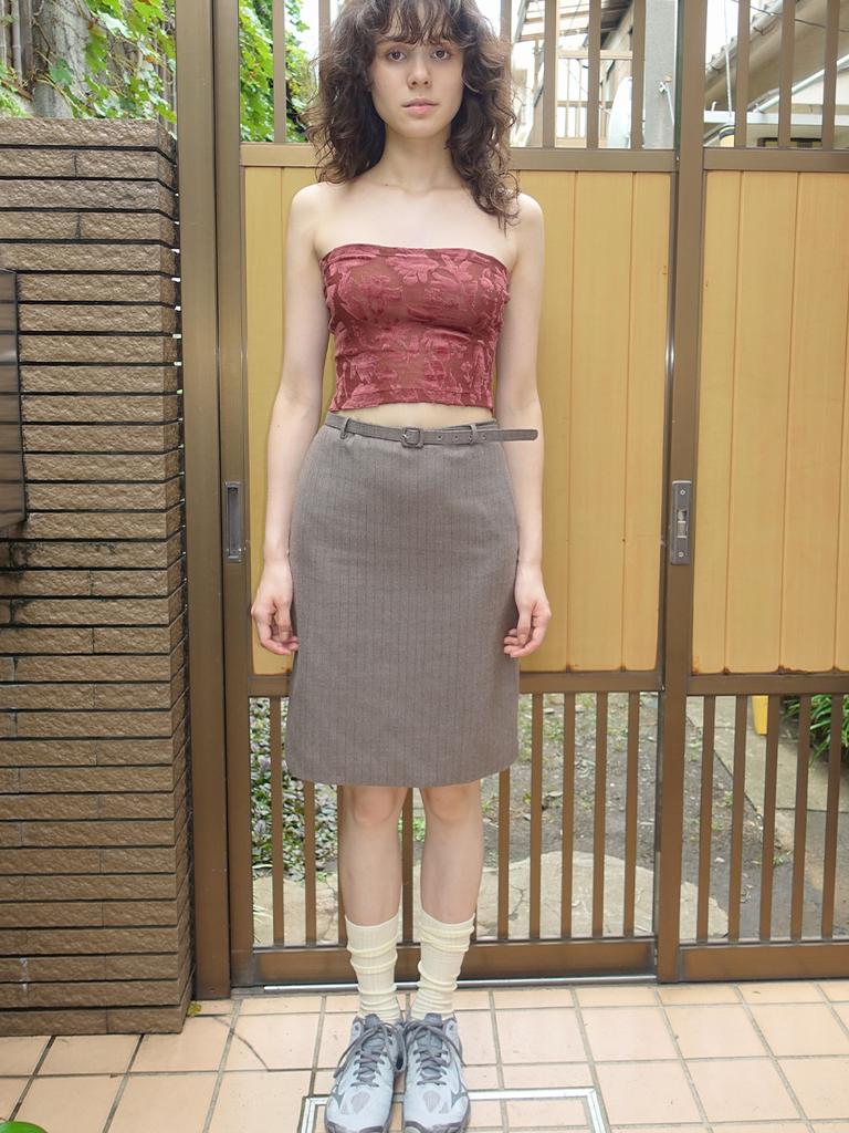 Nuanu Nonoka Skirt_Grey
