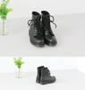 Room Nine Fully Waterproof Rubber Rain Boots with Side Track Lock Korean Perfect for and Black Size M Women's Zipper, Sole, Lace-Up, Design, Snow,