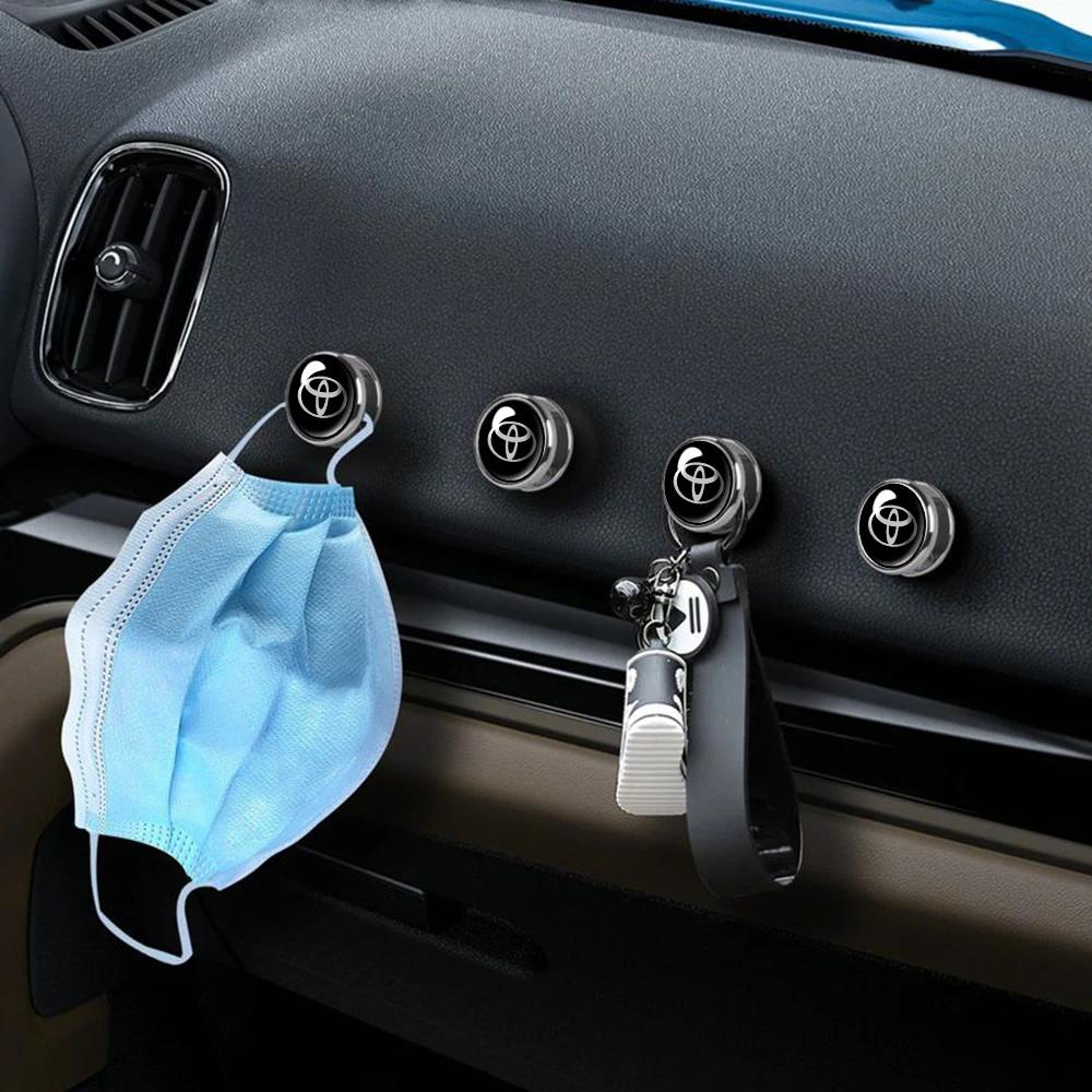 Automobilio kabliukai Salono laikiklis Rankinėms Krepšiams Organizatorius Pakaba Toyota Chr Corolla Camry Rav4 Yaris Hilux Prado Verso Crown