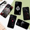 Poker Pattern Game Soft Back Phone Cover Case For IPhone 17 16 Pro Max 15 12 11 16e 13 Mini 14 15 Plus