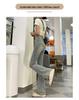 Women's High Waist Light Flare Jeans - Slim Fit Micro Flare, Elastic and Stylish for Spring & Autumn