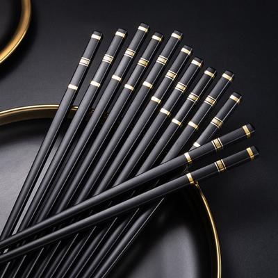 5 Pares Hashis Japoneses Antiderrapantes Reutilizáveis Liga Sushi Hashis Conjunto Presente Chinês Hashis Reutilizáveis Utensílios de Mesa de Cozinha Presente