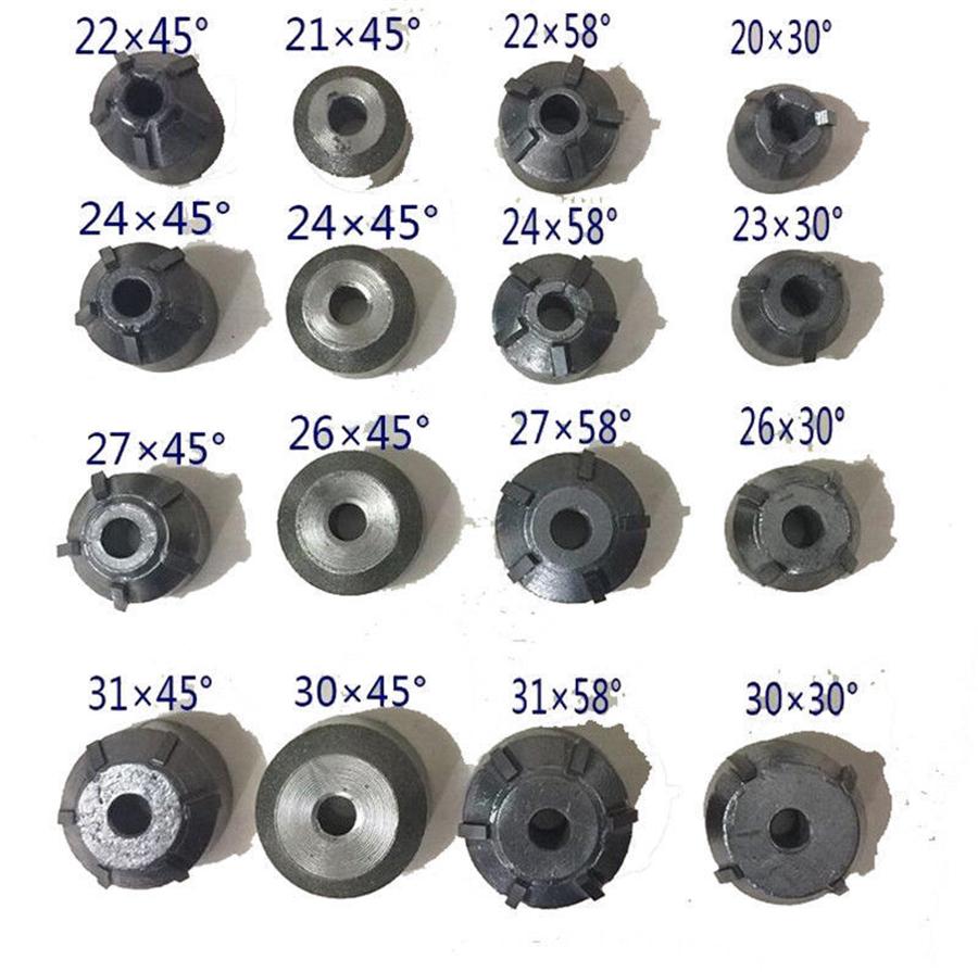 20 Pcs Valve Seat Reamer Repair Displacement Cutter Valve Tool Set Kit For Honda
