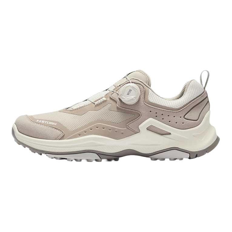 Under Armour Comfortable Shock Absorbing Waterproof Low Top Hiking Shoes Men Shoes Beige 14418023-0051