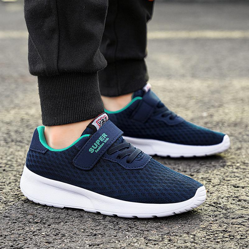 Dětské sportovní boty 28-40 jsou super lehké a chlapecké sportovní boty prodyšné na povrchu EVA