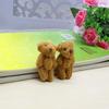 5 Adet Mini Teddy Ayıcık Peluş Oyuncaklar 4cm Küçük Ayı Eklemli Doldurulmuş Oyuncak 4 Eklemli Hareketli Hayvan Peluş Bebek DIY Kolye Noel Hediyesi