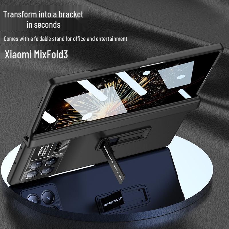 Xiaomi Mix Fold3 Phone Case: Hard Magnetic Stand, Full Coverage Business Design