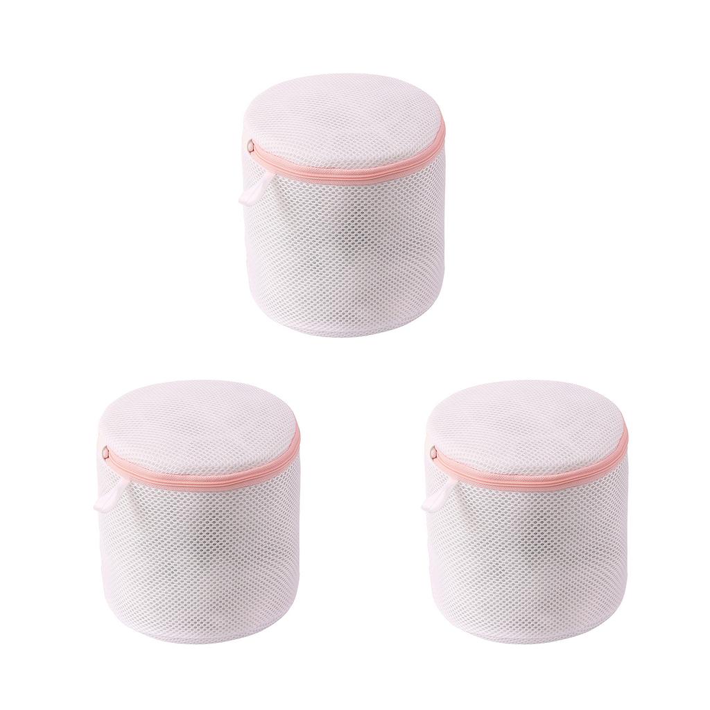 3Pcs Bra Washing Bag for Laundry Mesh Wash Bag Laundry Bags Lingerie Bag Underwear Brassiere Washing Bags with Zipper
