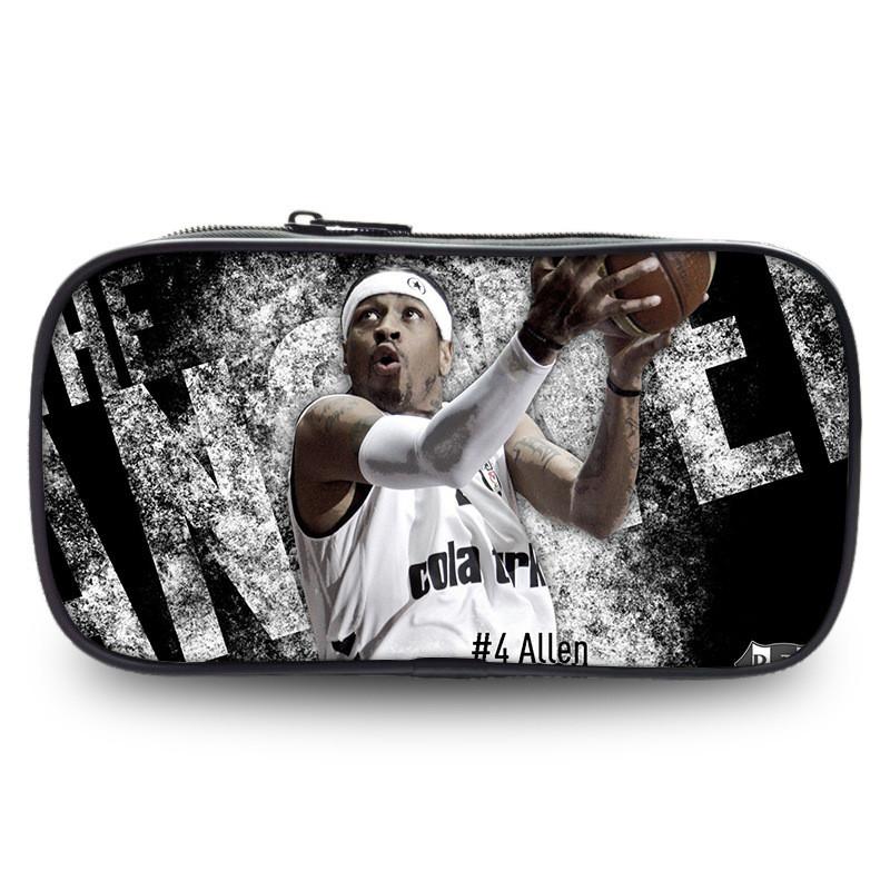 Trousse NBA Allstar Sac de Rangement Grande Capacité en Nylon pour Étudiants et Usage de Bureau