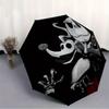 1pc Jack-Skellington Automatic Umbrella 8-Bone Design Compact Gear for Outdoor Travel,Perfect Gift for Friends' Birthdays Yy250809038