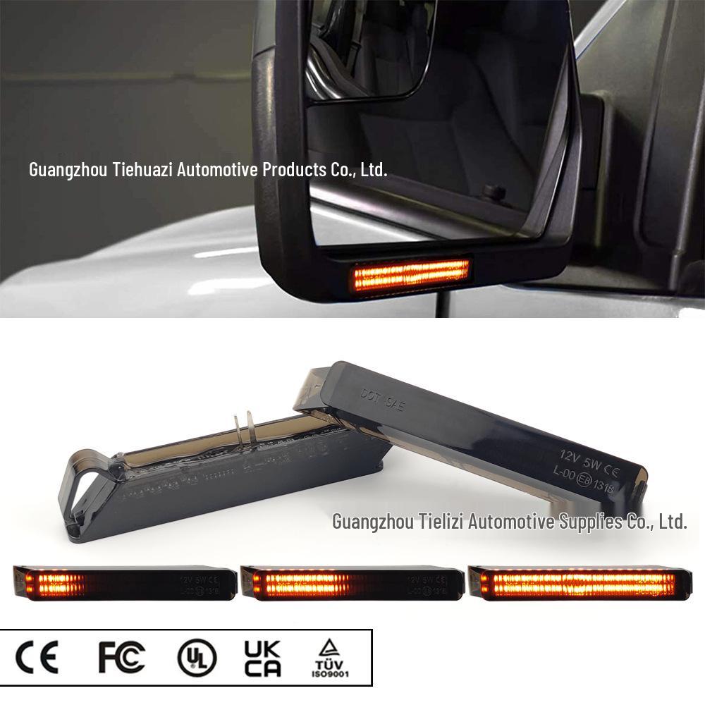 Dynamic Signal Lights for Ford F150 Raptor Rearview Mirrors