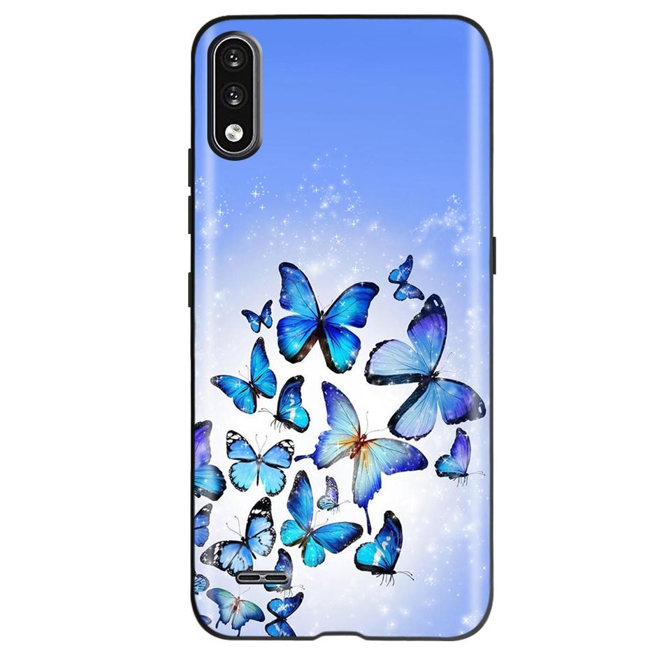 For LG K22 LM-K200 K200E K200B Fashion Pattern Phone Case Soft Silicone TPU Back Cover For LG K22 K 22 2020 Fundas