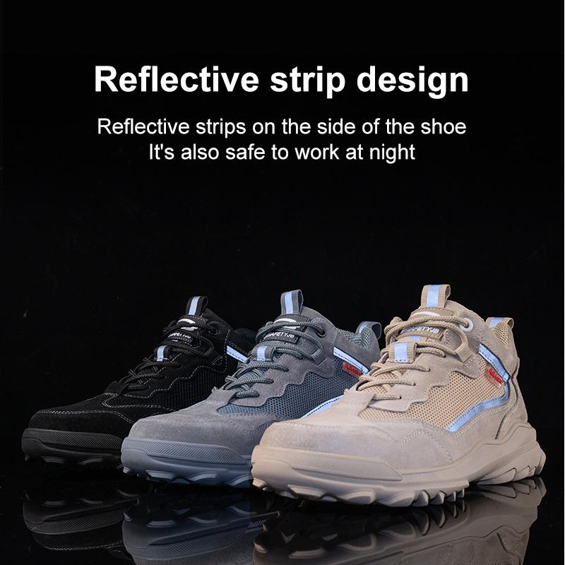 Новая мужская защитная обувь с защитой от ударов и проколов Защитная обувь с высоким — фото 6