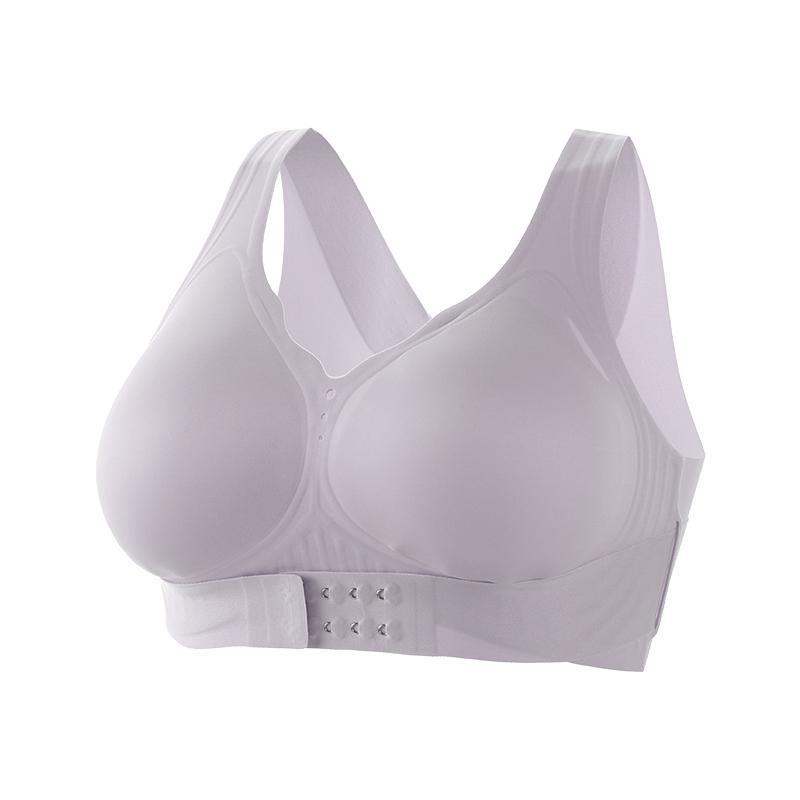 Women's Posture Correcting Seamless Bra with Front Buckle - Lifts, Shapes & Supports for Beautiful Back and Anti-Sagging.