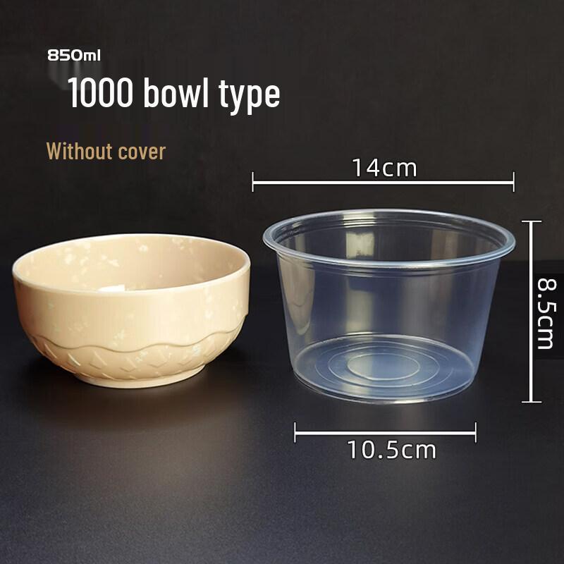 Disposable Plastic Takeout Bowls