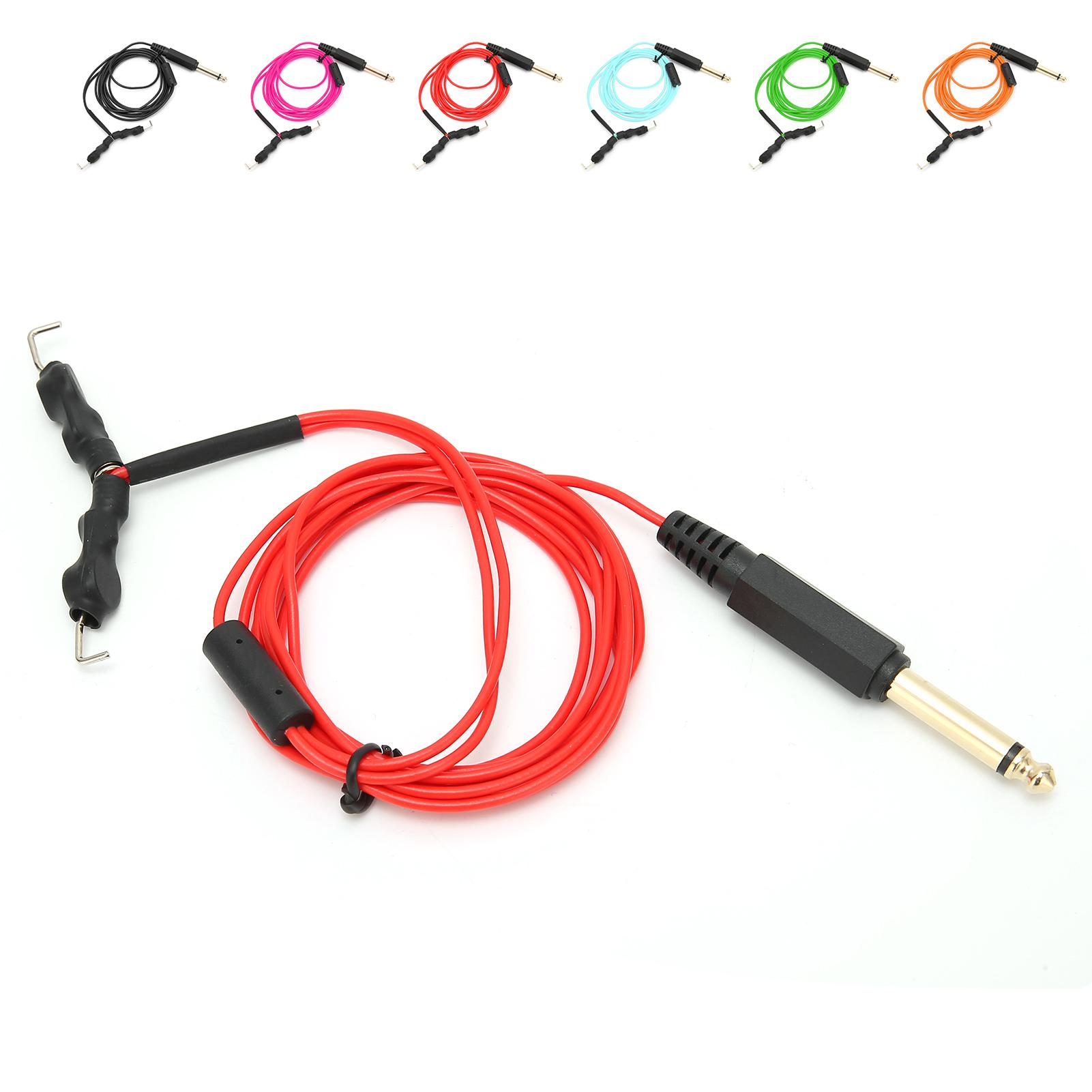 Татуировка клип шнур силиконовый тату машинка кабели крючок шнур аксессуары клип шнур — фото 8