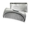 JINOL Verchromter Kamm mit speziellem Glanzreduzierer und -verstärker, Antistatische Tasche, Antistatisch, Reibung,