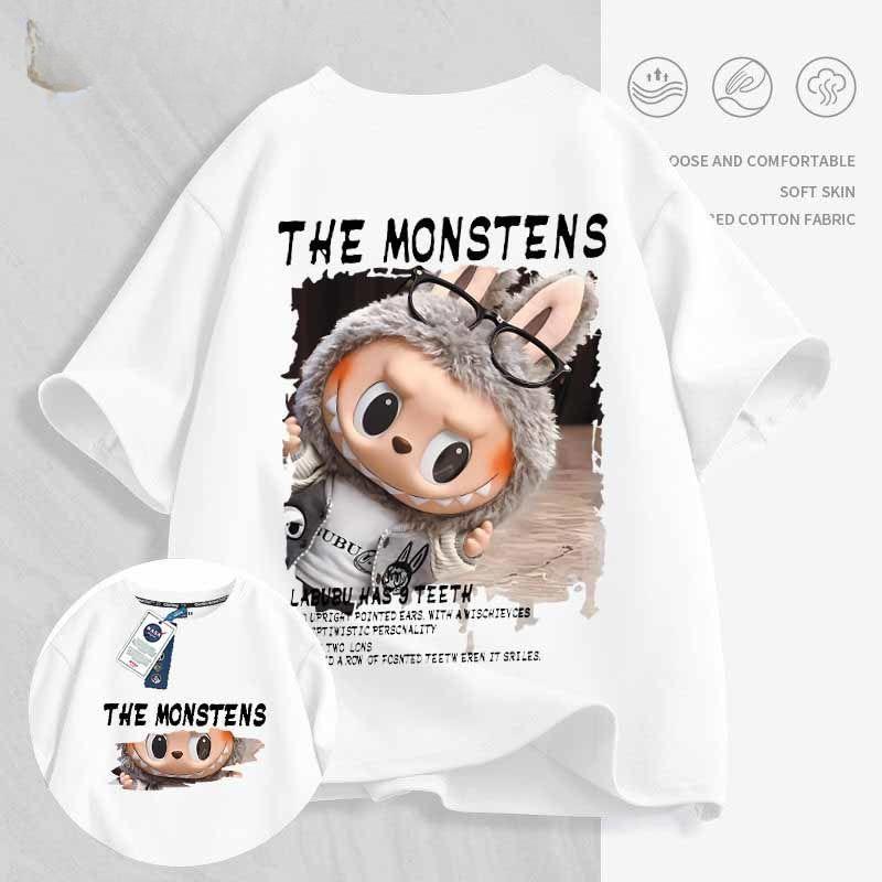 Повседневная футболка с коротким рукавом Labubu на лето S 1929₽