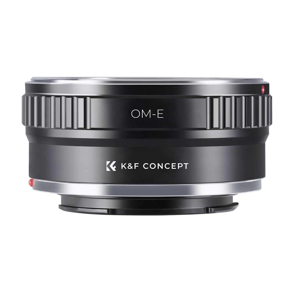 Concept Mount Adapter for Olympus Lenses to Sony NEX Lens Adapter Ring for and Infinity Direct from Manufacturer K&F OM-Mount E-Mount Cameras, ZV-E10