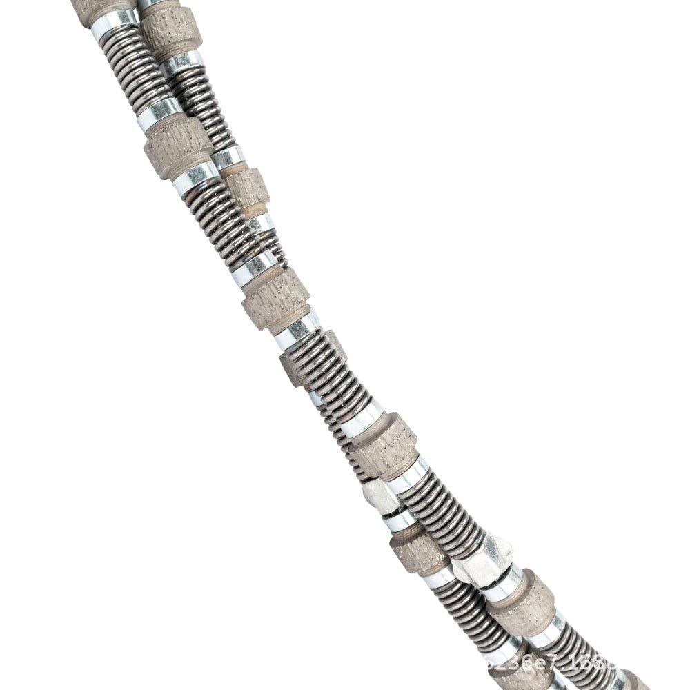 Diamond Beaded Rope Saw for Cutting Marble, Granite, Stone, and Concrete