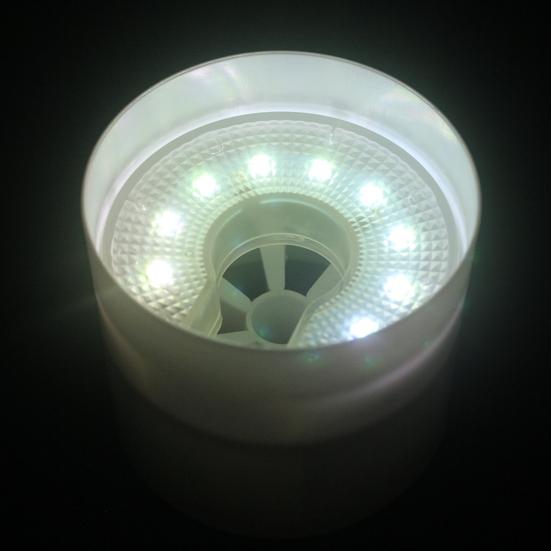 LED Golf Deliği Işığı Renkli U Şeklinde Golf Deliği Lambası Arka Bahçe Putting Green Parlayan Lamba Gece Golf Yeşili Eğitmen Aksesuarları Golf Partisi için