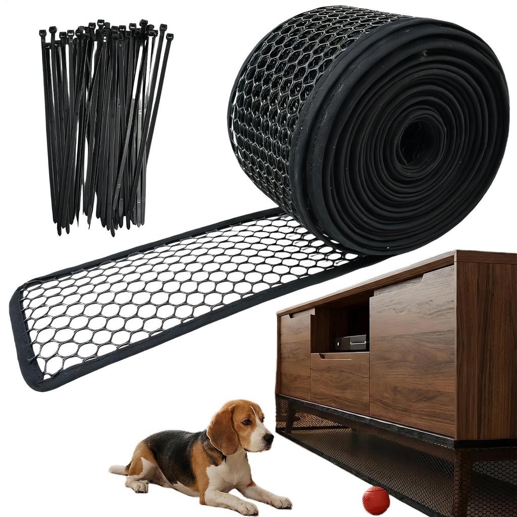 Cuttable Under Sofa Blocker Furniture Bottom Barrier for Kids & Pets, Under Couch Toy Blocker for Bed Fridge Cabinet Home Living