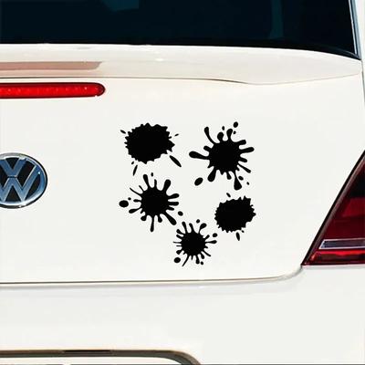 20x19cm Creative Water Sta Car Sticker Auto Body Bumper Window Motorcycle Laptop Wall Vinyl Film Decal Car Tuning Accessories