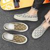 Fashion Canvas Sneakers Soft Slip-on Korean Style Elegant Comfortable Male Shoe Walking In Promotion Hiking Leisure Men's Casual Shoes