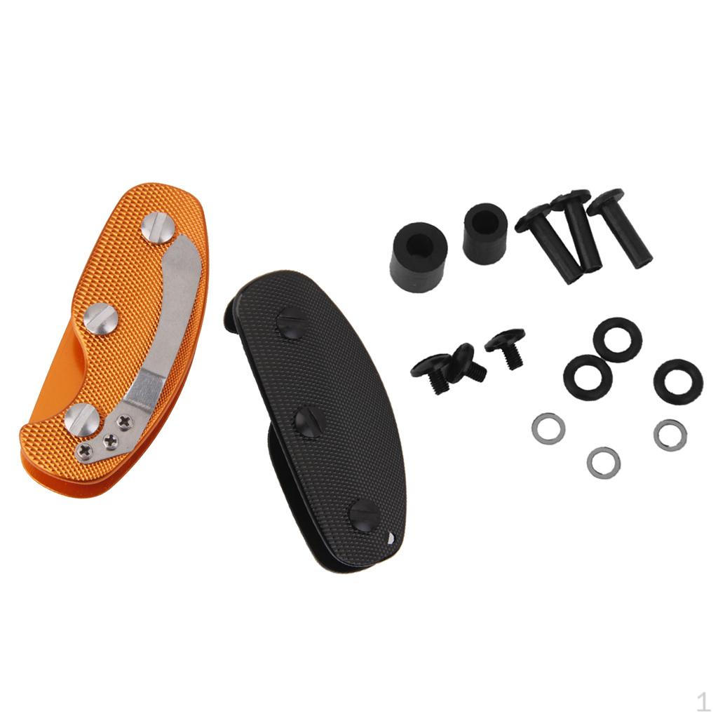 

2 Pieces Aluminum Keychain Key Holder Portable Tool Organizer