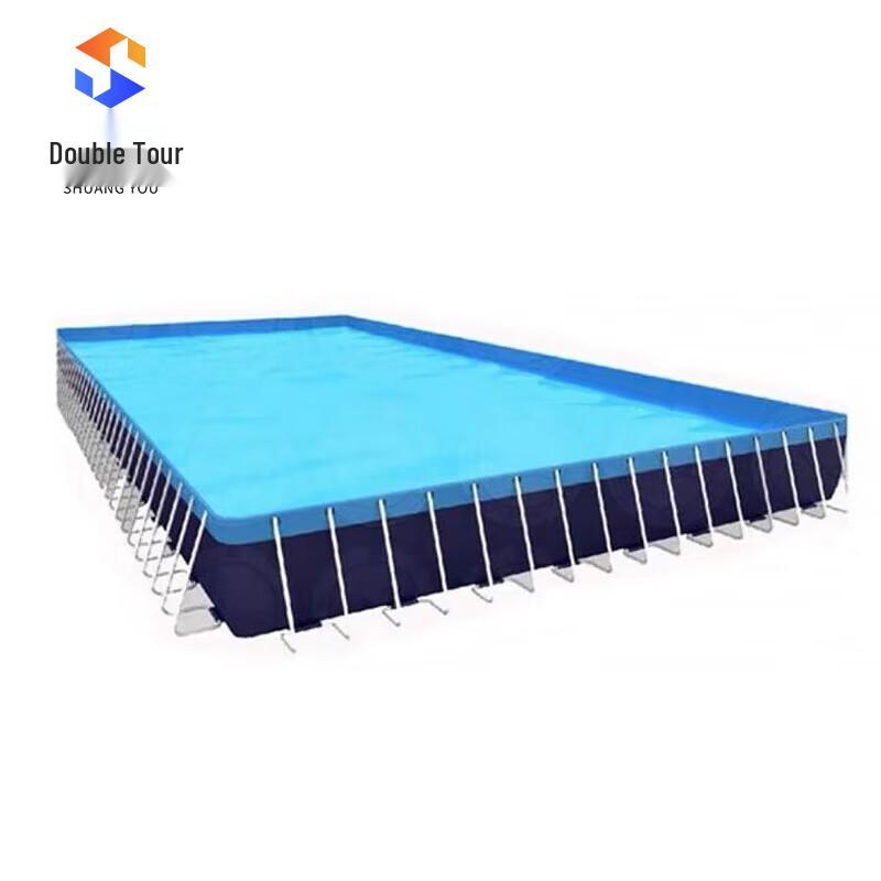 Portable Swimming Pool with Training Support Frame