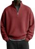 Felpa con zip da uomo per autunno inverno, casual, vestibilità larga, felpa con cappuccio