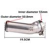 Kawasaki ZX6R ZX636 (2009-2020) Stainless Steel Mid-Pipe Exhaust Adapter