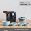 Ru Kiln Portable Travel Tea Set