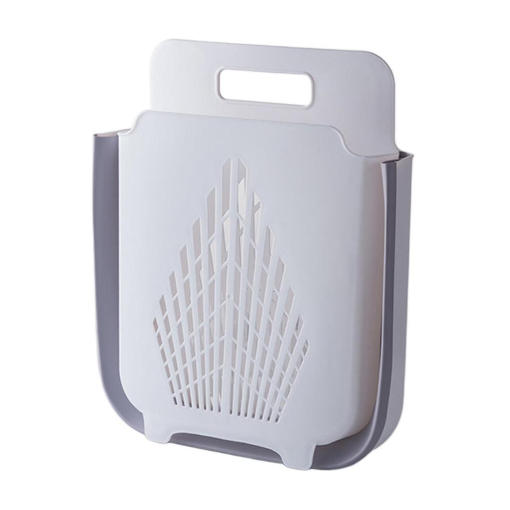Foldable Laundry Basket Large Folding Storage Bin Organizer White