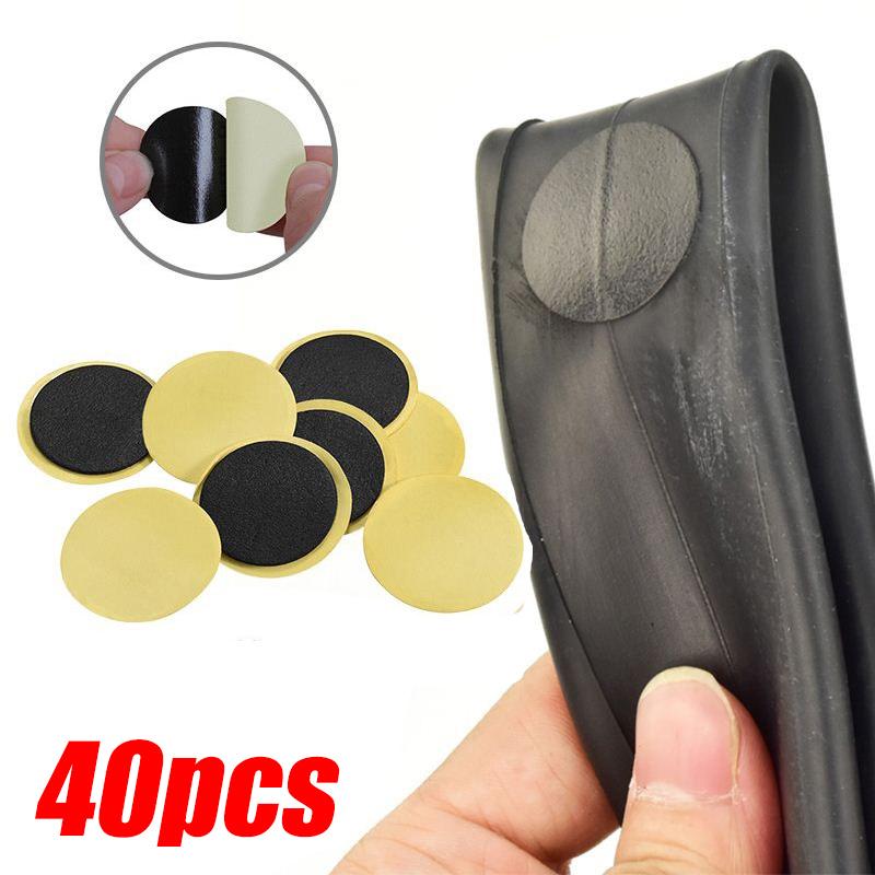 Bike Tire Patches Repairing Tool Tyre Protection No-glue Adhesive Quick Drying Fast Tyre Tube Glueless Patch Bicycle
