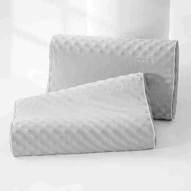 Soft Pillowcase Latex Pillow for Adults and Children Latex Pillow Cervical Vertebra Pillow High and Low Pillow No Pressure Pillow