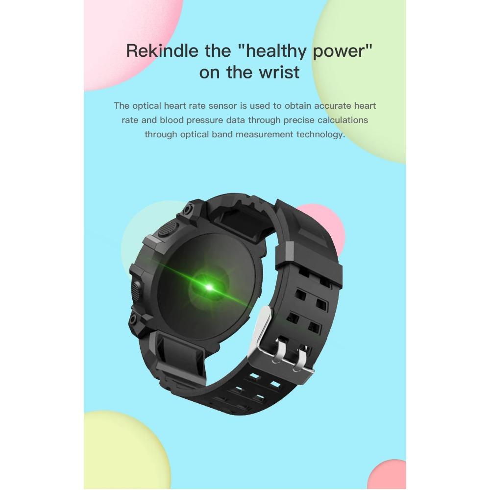 Smart Watch for Men and Women: Heart Rate Blood Pressure Monitoring with Bluetooth Fitness Tracker