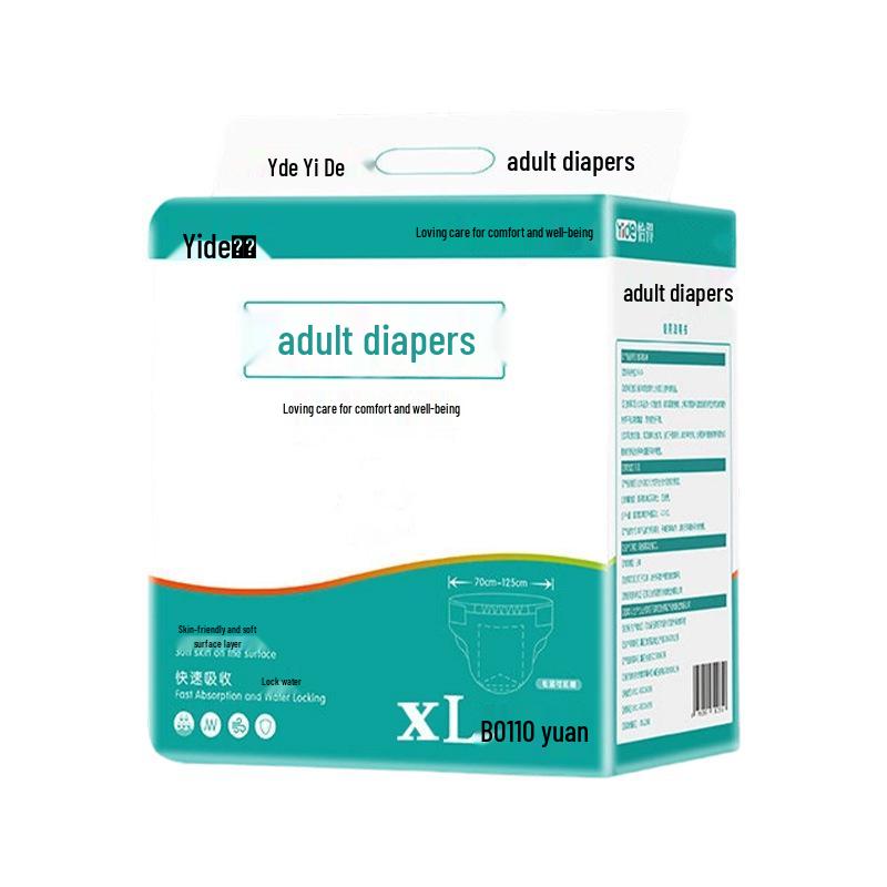 Comfortable XL Breathable Adult Pull-up Diapers with Adhesive for Elderly
