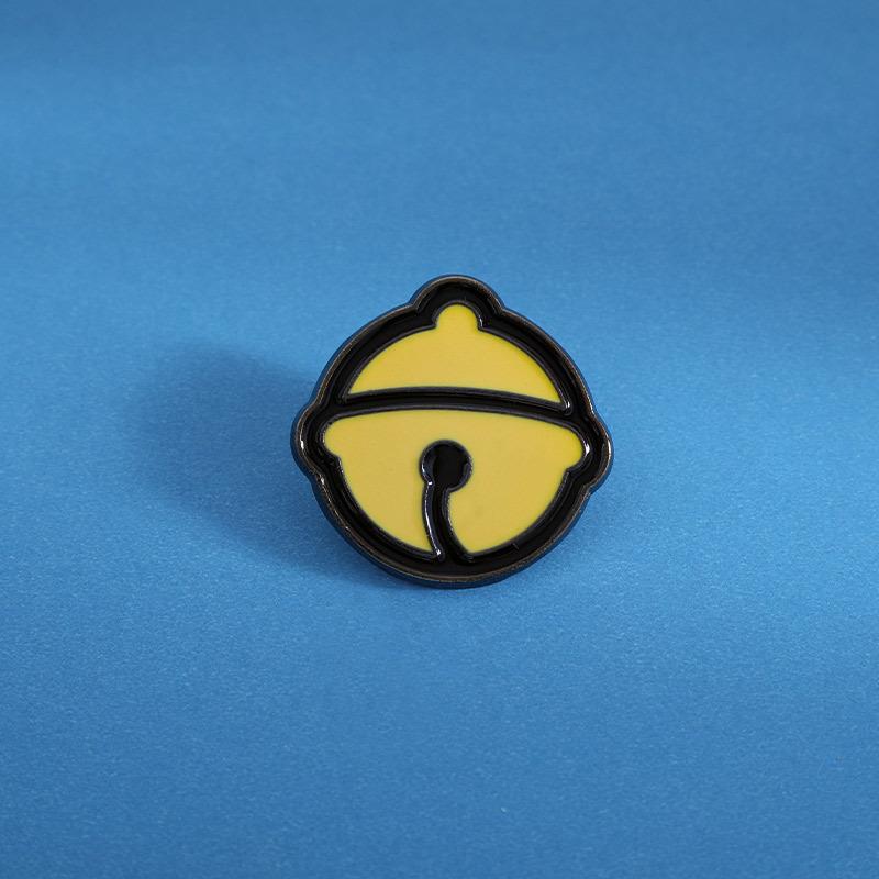 Riman Doraemon Peripheral Badge Brooch Cartoon Animation Metal Badge Men s and Women s Clothes Bag Decoration