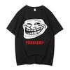 TROLLFACE MEME RAGE COMIC LUSTIG TROLL JOKE INTERNET Herren Damen T-Shirt Baumwolle Hohe Qualität T-Shirt