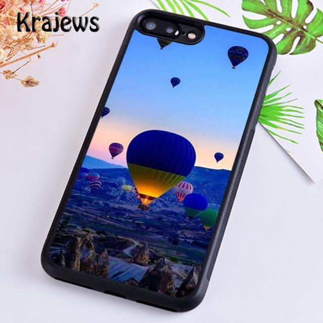 Krajews Hot Air Balloon Art Soft Phone Case Cover For iPhone 17 Air 16 15 14 Plus 11 12 13 Pro Max Plus Coque Fundas