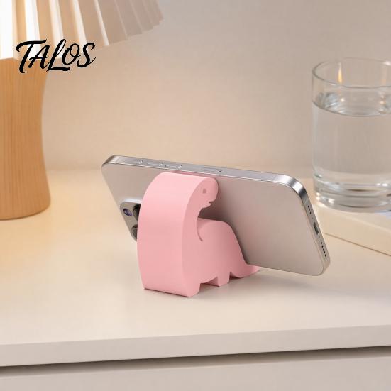 Office Phone Holder 3D Printed Dinosaur Holder, Shape Mobile Stand, Universal Dino Cell Mount for Desktop Decoration Desk