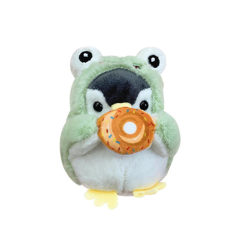 Cute Pp Cotton Filled Penguin Plush Toy Animal Keyring For Car Interior And Gift