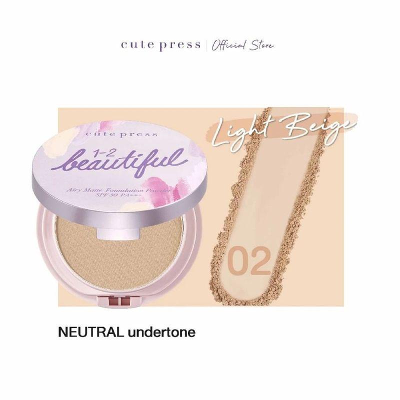 Cute Press - Airy Matte Foundation Powder SPF 30 PA +++