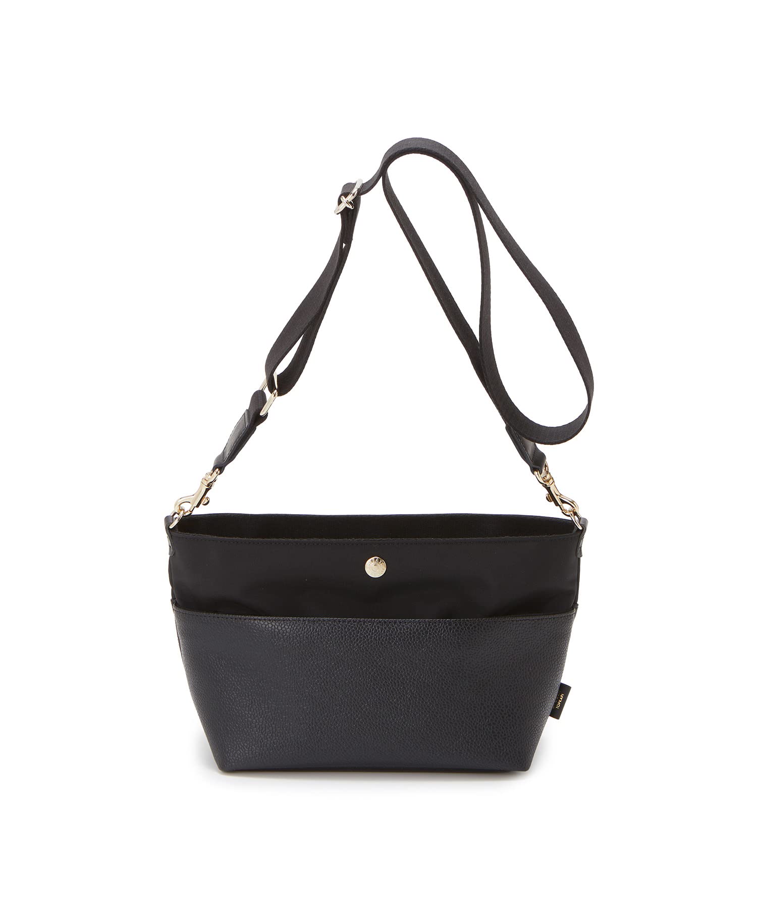 

[Впечатляет в апрельском номере VERY] [Дышащий TOPKAPI] Сумка для мамы из зернистой кожи SCOTCH GRAIN, Двухцветная сумка через плечо