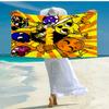 Custom Name Ultra-Soft Beach Towel with Sprunki Theme,Ideal for Pool - Camping, Diving - Perfect Travel Essential, Vibrant Beach Towel.