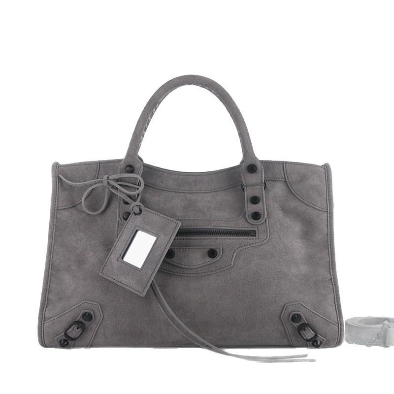 High-Quality Rivet Motorcycle Bag, Maillard Matte